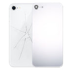 For iPhone 8 Plus with Adhesive / Silver