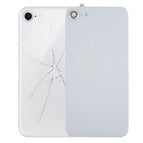 For iPhone 8 with Adhesive / White