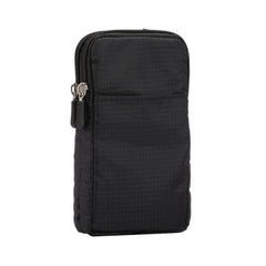 Multi-function Casual Sport Mobile Phone Double Zipper Waist Pack Diagonal Bag for 6.9 Inch or Below Smartphones