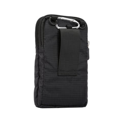 Multi-function Casual Sport Mobile Phone Double Zipper Waist Pack Diagonal Bag for 6.9 Inch or Below Smartphones