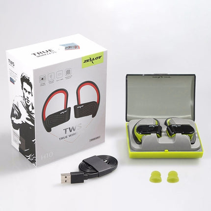 ZEALOT H10 TWS Ture Wireless Stereo Double Earphones Dust-proof Sweat-proof Bluetooth Earphone with Charging Box