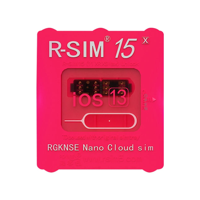 R-SIM 15 Dual CPU Aegis Cloud Verbesserte Version iOS 13 System Universelle Entsperrkarte für iPhone 11 Pro Max, iPhone 11 Pro, iPhone 11, iPhone X, iPhone XS, iPhone 8 &amp; 8 Plus, R-SIM 15
