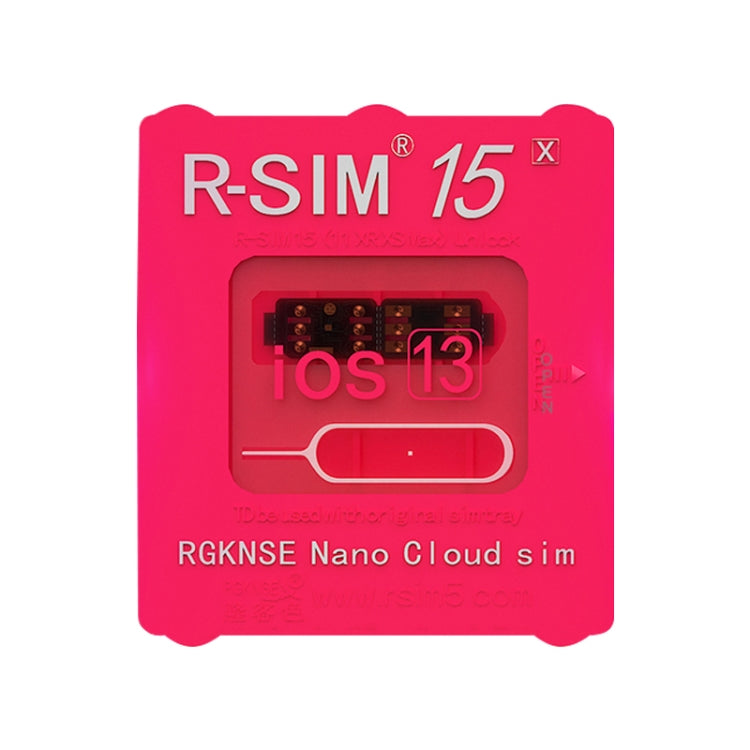 R-SIM 15 Dual CPU Aegis Cloud Upgraded Version iOS 13 System Universal Unlocking Card for iPhone 11 Pro Max, iPhone 11 Pro, iPhone 11, iPhone X, iPhone XS, iPhone 8 & 8 Plus, R-SIM 15