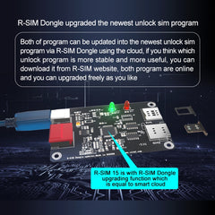 R-SIM 15 Dual CPU Aegis Cloud Upgraded Version iOS 13 System Universal Unlocking Card for iPhone 11 Pro Max, iPhone 11 Pro, iPhone 11, iPhone X, iPhone XS, iPhone 8 & 8 Plus, R-SIM 15
