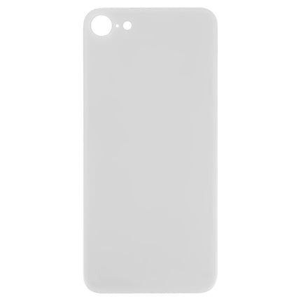 Easy Replacement Big Camera Hole Glass Back Battery Cover with Adhesive for iPhone 8