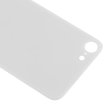Easy Replacement Big Camera Hole Glass Back Battery Cover with Adhesive for iPhone 8, For iPhone 8 (No Disassemble), For iPhone 8 (Not Disassemble)
