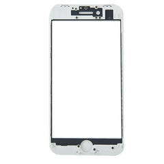 Front Screen Outer Glass Lens with Front LCD Screen Bezel Frame & OCA Optically Clear Adhesive for iPhone 8, For iPhone 8 (Frame+OCA)