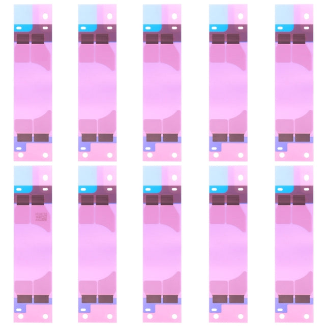 10 PCS Battery Adhesive Tape Stickers for iPhone 8, For iPhone 8