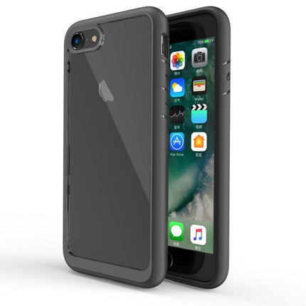 Two-color TPU + Acrylic Back Protective Phone Case for iPhone SE 2022/ iPhone SE 2020/ iPhone 8/iPhone 7, For iPhone SE 2022/SE 2020/8/7