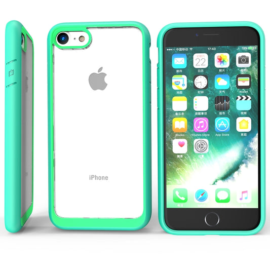 Two-color TPU + Acrylic Back Protective Phone Case for iPhone SE 2022/ iPhone SE 2020/ iPhone 8/iPhone 7, For iPhone SE 2022/SE 2020/8/7