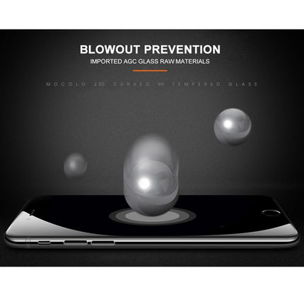 mocolo 0.33mm 9H 2.5D Silk Print Tempered Glass Film for iPhone SE 2020 / 8 / 7, iPhone SE 2020 / 8 / 7
