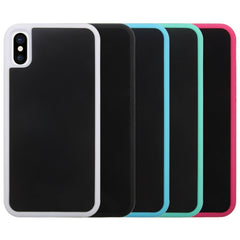 For iPhone X / XS TPU + PC Anti-Gravity Dropproof Protective Back Cover Case, For X