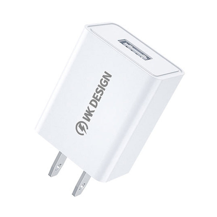 WK WP-U118 10W Single USB Port Travel Charger Power Adapter, US Plug, WP-U118 US Plug