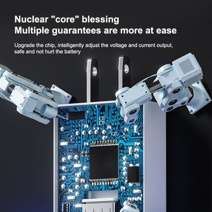 WK WP-U119 10W Dual USB Ports Travel Charger Power Adapter, US Plug, WP-U119 US Plug