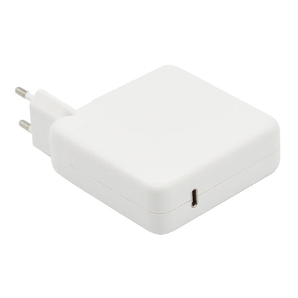 61W Type-C Power Adapter with 1.8m Cable, EU Plug
