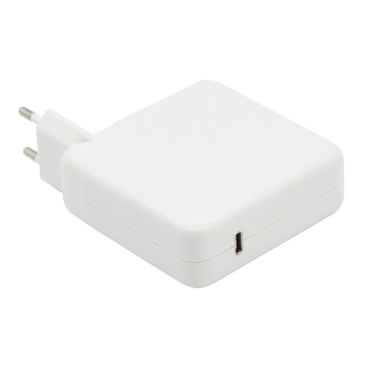 87W Type-C Power Adapter Portable Charger with 1.8m Type-C Charging Cable, EU Plug
