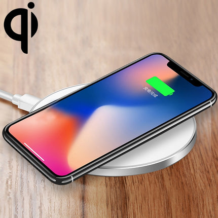 GY-68 Ultra-Thin Aluminum Alloy Wireless Fast Charging Qi Charger Pad