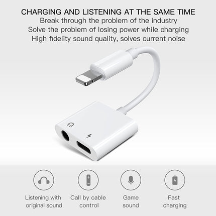 JOYROOM S-Y104 Ben Series Apple 3.5+Lightning Adapter, Länge: 1,2m