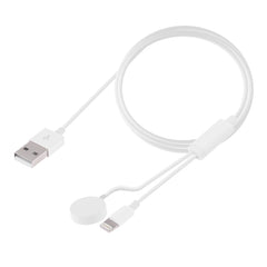 Multi-function 8 Pin Magnetic Charging Cable for iPhone / Apple Watch, Length : 1m