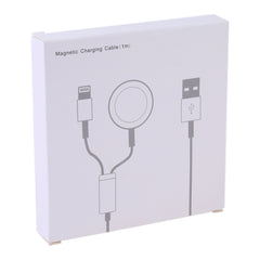 Multi-function 8 Pin Magnetic Charging Cable for iPhone / Apple Watch, Length : 1m