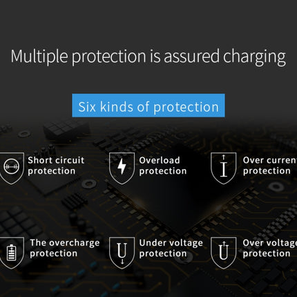 CDA33Q 40W QC 3.0 USB + 3 USB Ports + USB-C / Type-C Ports Multi-function Charger with LED Display, UK Plug