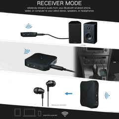 KN319 Kabelloser Audio-2-in-1-Bluetooth 4.2-Empfänger- und Senderadapter, KN319