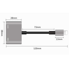 7565S 8-poliges auf HDMI HDTV-Projektor-Videoadapterkabel für iPad, 7565S