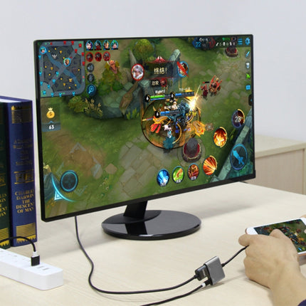 Cable adaptador de video para proyector HDTV de 8 pines a HDMI 7565S para iPad, 7565S