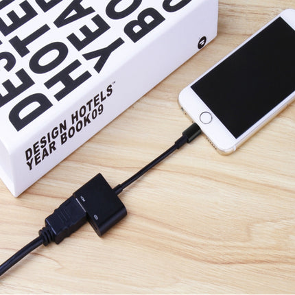 Cable adaptador de video para proyector HDTV de 8 pines a HDMI 7565S para iPad, 7565S