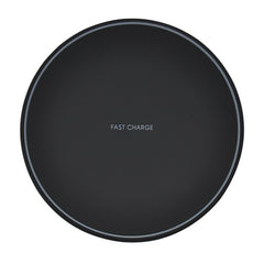KD-1 Ultra-thin 10W Fast Charging Wireless Charger for Android Phones & iPhone, Fast Charging, Black