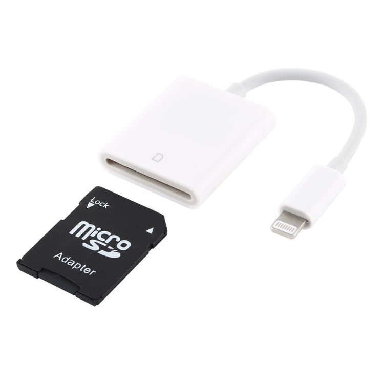 NK105 8 Pin to SD Card Camera Reader Adapter, Compatible with IOS 9.1 and Above Systems, NK105