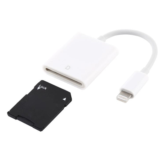 NK105 8 Pin to SD Card Camera Reader Adapter, Compatible with IOS 9.1 and Above Systems, NK105