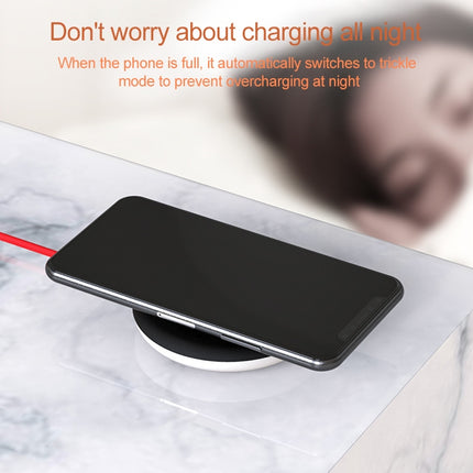 10W Portable Suction Cup Mobile Phone Fast Charging Wireless Charger, Length: 1.5m, 10W