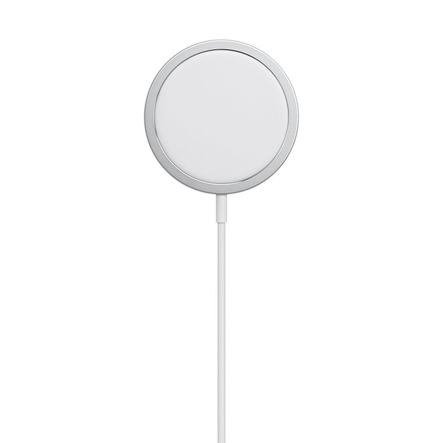OJD-63 15W Aluminum Alloy Style Round Magsafe Magnetic Wireless Charger , Magnetic