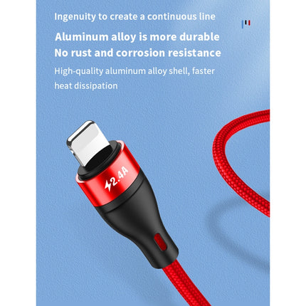 Cable de datos de carga rápida USB a Micro USB + USB-C / Tipo-C + 8 pines de 40 W y 5 A, longitud del cable: 1,2 m, 1,2 m