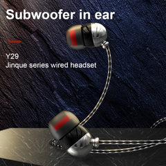 WK Y29 JINQUE Series 3.5mm In-Ear HIFI Stereo Wired Earphone, Length: 1.2m