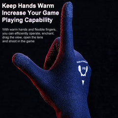 ROCK i28 Super Conductive Silver Fiber Anti-sweat Sensitive Touch Gaming Gloves