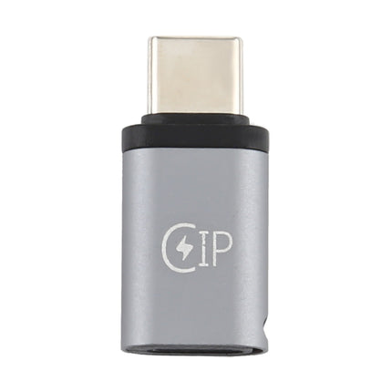 Adaptador de carga USB-C/Tipo-C macho a hembra de 8 pines, compatible con transmisión de datos, hembra de 8 pines