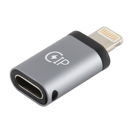 Adaptador de carga de 8 pines macho a USB-C/Tipo-C hembra, compatible con transmisión de datos, 8 pines macho