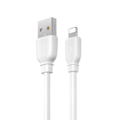 REMAX RC-138i 2.4A USB to 8 Pin Suji Pro Fast Charging Data Cable, Cable Length: 1m, 8 Pin