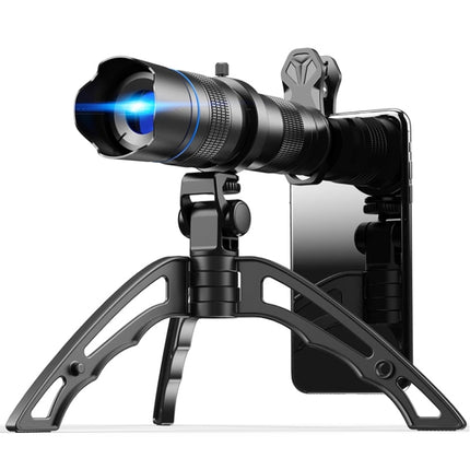 APEXEL APL-20-40XJJ04 20-40X HD Externes Zoom-Teleskop mit doppelter Einstellung Universelles Teleobjektiv für Telefone, 20-40X