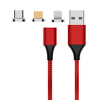 8 Pin + Micro USB + USB-C / Type-C / Red