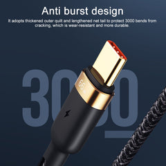 ROCK G18 Flash Charging Series 66W USB to 8 Pin + USB-C / Type-C + Micro USB Data Cable, Cable Length: 1.2cm, One for Three Black