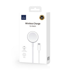 WIWU M9 3.5W Type-C Ports Magnetic Wireless Charger For Apple Watch Series 6 & 5 & 4 & 3 & 2 & 1, M9