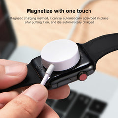 WIWU M9 3.5W Type-C Ports Magnetic Wireless Charger For Apple Watch Series 6 & 5 & 4 & 3 & 2 & 1, M9