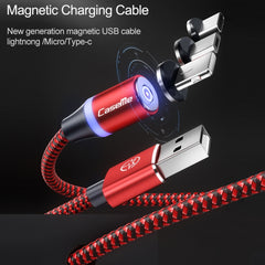 CaseMe Series 2 USB to 8 Pin Magnetic Charging Cable, Length: 1m