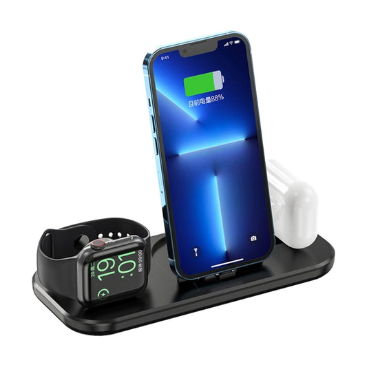 Cargador inalámbrico rápido 3 en 1 A32 para iPhone, iWatch, AirPods, A32