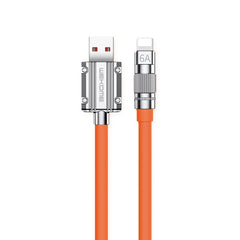 WK WDC-186 Qjie Series 6A USB to 8 Pin Ultra-fast Charging Data Cable, Length: 1m, USB to 8 Pin