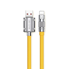 WK WDC-186 Qjie Series 6A USB to 8 Pin Ultra-fast Charging Data Cable, Length: 1m, USB to 8 Pin