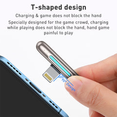 ROCK RCB0811 M3 20W USB-C/Type-C to 8 Pin Zinc Alloy Fast Charging Mobile Game Data Cable, Length: 1m, Type-C to 8 Pin (1m)